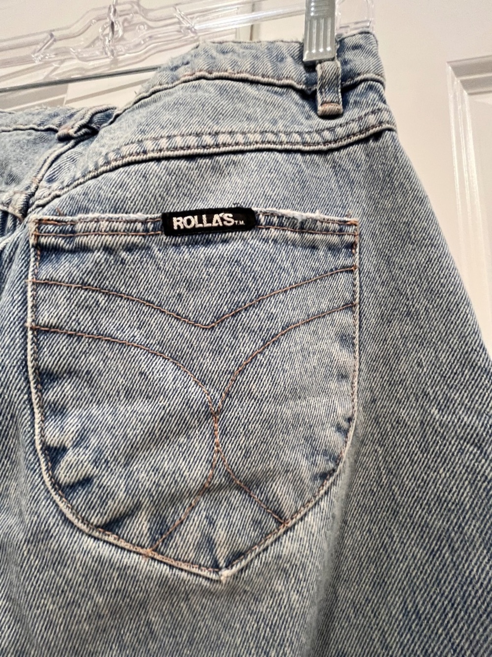 Rolla’s Classic Straight High Rise Denim Jeans